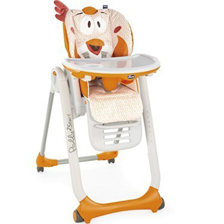 Chicco Polly 2 Start Mama Sandalyesi - Süslü Tavuk