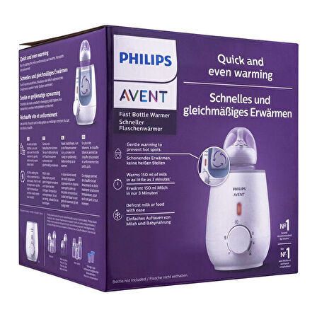 Avent Hızlı Biberon Isıtıcı Scf355/07