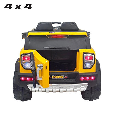 4x4 Uzaktan Kumandalı Akülü Araba  12 Volt FENOMEN GT Deri Koltuk