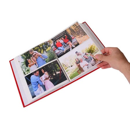 storebaskı 200’lük Pencereli Deri Fotoğraf Albümü – 10×15 cm