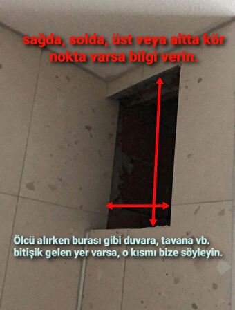 Fanlı banyo havalandırma Menfezi, Banyo aspiratörü (Ölçüye göre üretim)