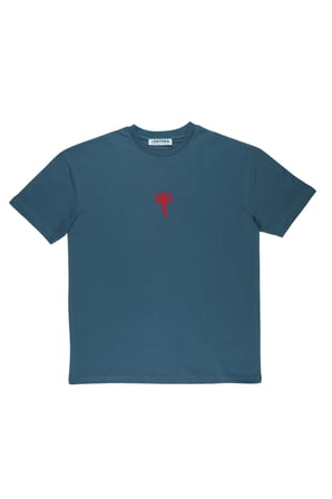 Lenithra Fullmetal Alchemist Brotherhood Elric Sırt Baskılı Unisex Oversize T-shirt Füme / XL