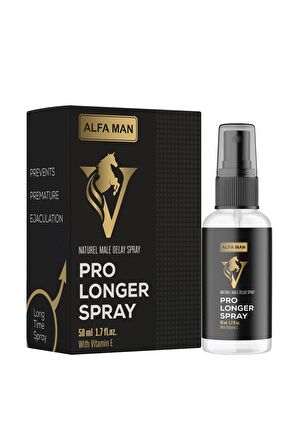 Alfa Man Pro Longer Sprey 50 ml.