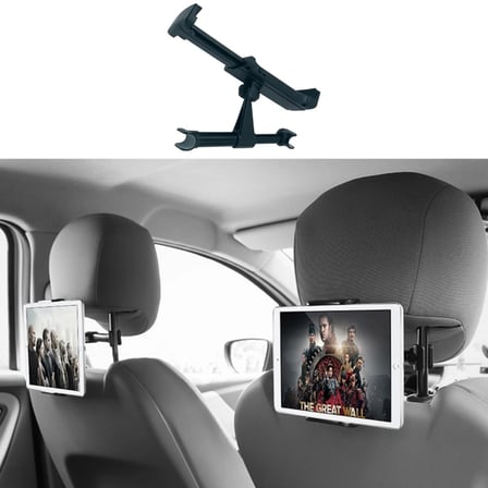 Oto Koltuk Arkası Telefon Tutucu Ayarlanabilir 360 Derece Dönebilen Pratik Stand (5047)
