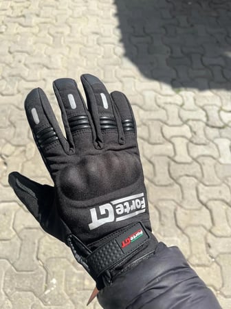 Forte Gt 07 Softshell Korumalı Eldiven, 4 Mevsimlik CE EN13594 Sertifikalı