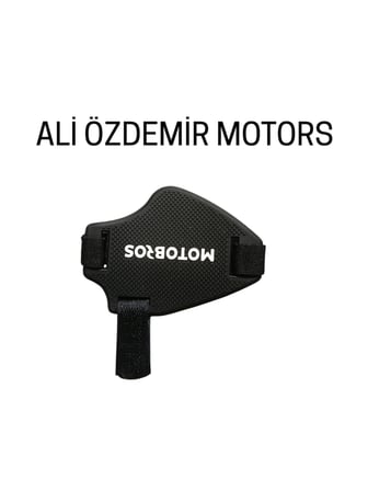 Motosiklet Ayakkabı Koruma Pedi Siyah