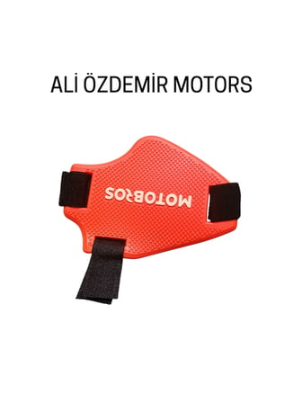 Motosiklet Ayakkabı Koruma Pedi Turuncu