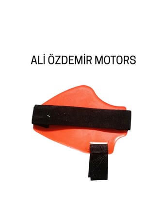 Motosiklet Ayakkabı Koruma Pedi Turuncu