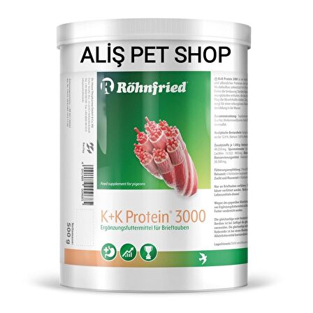 Röhnfried K+K Eiweib 3000 Protein Konsantresi 600 Gr