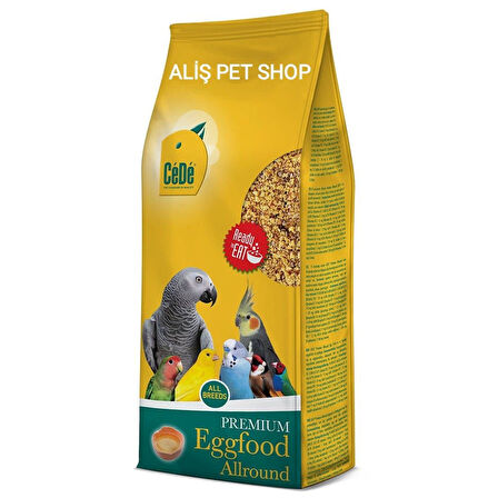Cede Tüm Kuşlar İçin Kullanıma Hazır Nemli Mama  (Bölünmüş) 1 kg