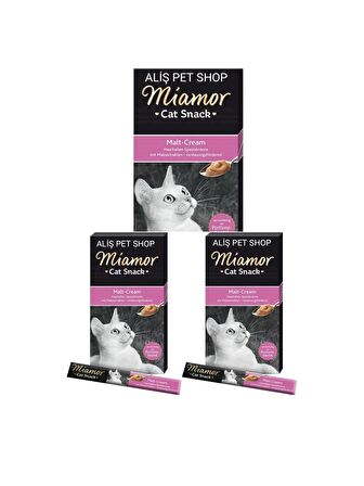 Miamor Cream Malt Kedi Ödülü 18 x 15 Gr