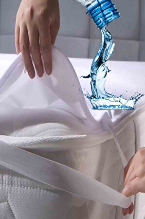 Altın Karma Sıvı Geçirmez 200x220 Cm Çift Kişilik Micro Alez
