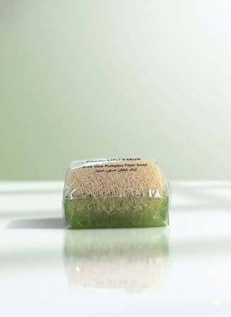 Doğal Eşek Sütlü Kabak Lifli Sabun