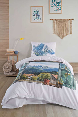 Alps %100 Pamuk Tek Kişilik Nevresim Takımı