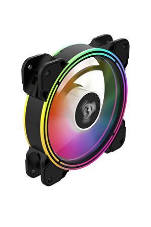 Alseye H4.0 120MM Tekli Rgb Kasa Fanı SİYAH RENK