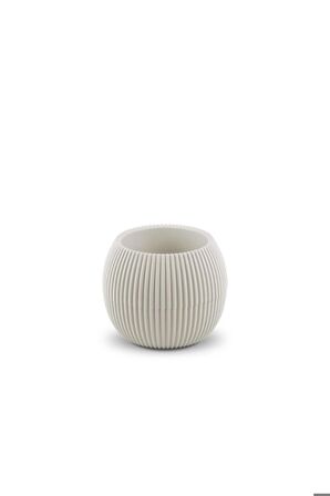 1 Adet 0.15 Litre Mercan No:1 Kaktüs Sukulent Saksısı Plastik Saksı 88x68mm
