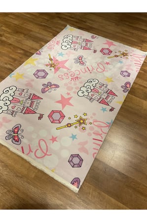 SAHRA 120X180 PEMBE ÇOCUK HALISI