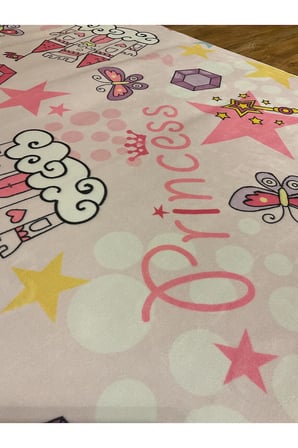 SAHRA 120X180 PEMBE ÇOCUK HALISI