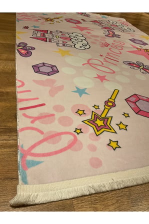 SAHRA 120X180 PEMBE ÇOCUK HALISI