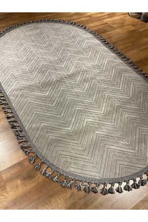 PARLA 120X200 PR006 GRİ HALI