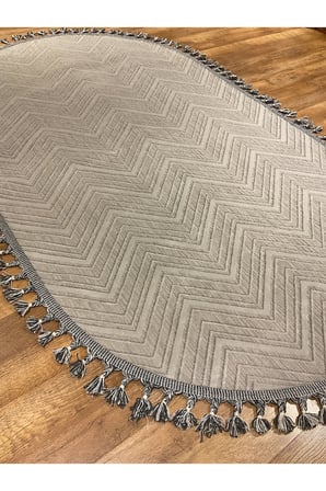 PARLA 120X200 PR006 GRİ HALI