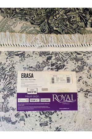 ERASA 9547B LACİVERT-YEŞİL-KREM HALI