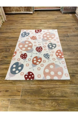 MEVA 6077A PEMBE-KREM HALI