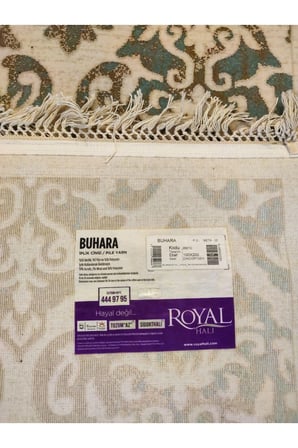 BUHARA 2621C BEJ-MAVİ HALI