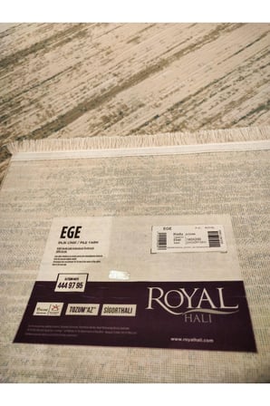 EGE EG04A MAVİ-KREM-KAHVE HALI