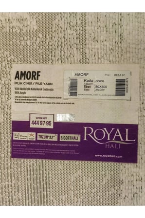 AMORF G060B YEŞİL-KREM HALI