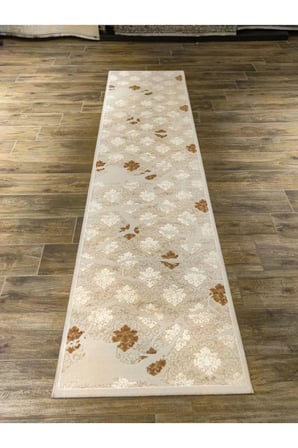 YENİ FLORA 4092A PEMBE-KREM HALI