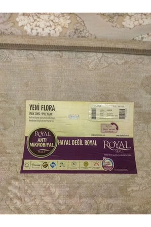 YENİ FLORA 4092A PEMBE-KREM HALI