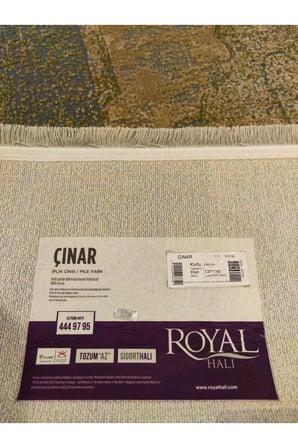 ÇINAR CN11H GRİ-YEŞİL HALI