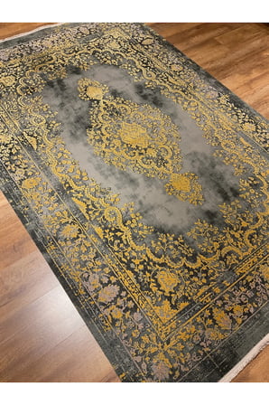 IKON IK01G GOLD KOYU GRİ HALI