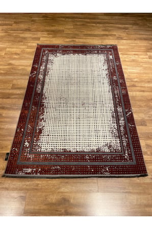 Maxwell MK02D Bordo-Gri Halı