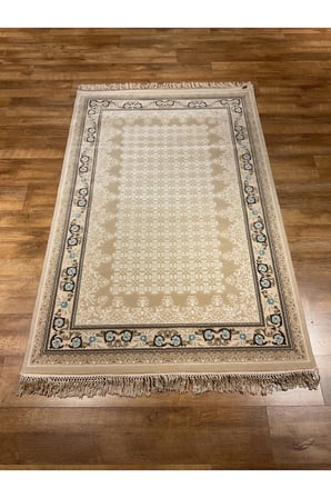 ASPERO 4105B KREM-MAVİ HALI