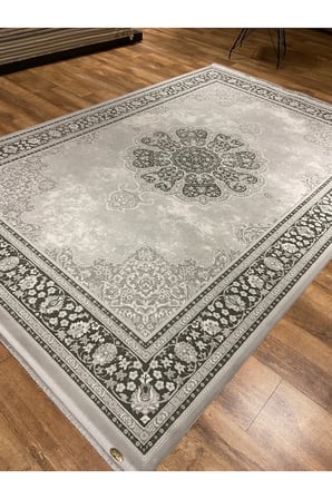 AMBIENTE 19D GRİ-YEŞİL-KREM HALI