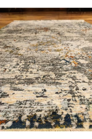 MOSS 2851 GRİ-KREM-TURUNCU HALI