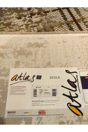 ECOLE 03A GÜL KURUSU-KAHVE-KREM HALI