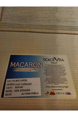 MACARON 3107 TURKUAZ HALI