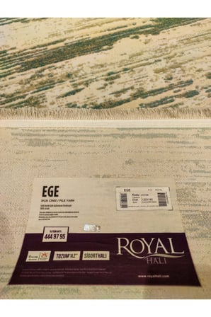EGE EG15A KREM-MAVİ HALI