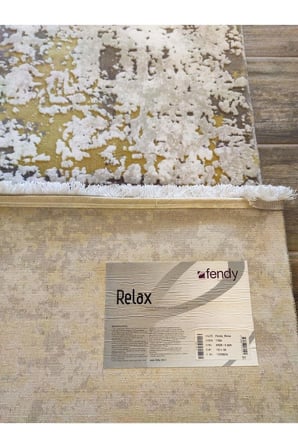 RELAX 1736A KREM-KOYU SARI HALI