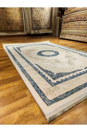TOLEDO 2123 KREM-MAVİ HALI