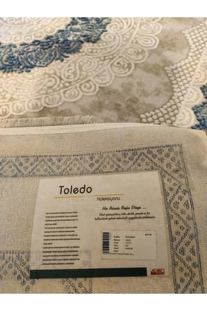 TOLEDO 2123 KREM-MAVİ HALI