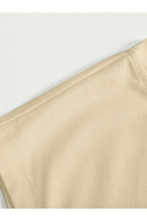 Erkek Dikey Baskılı Oversize Kolsuz T-shirt