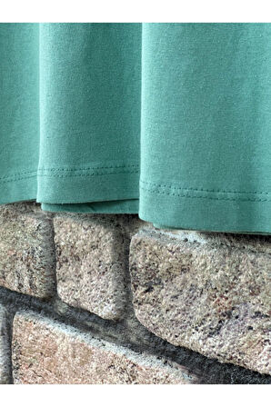 Erkek LA Baskılı Oversize Tshirt