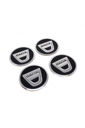 Dacia Uyumlu Alüminyum Yapıştırma Jant Göbeği 4'lü 60mm