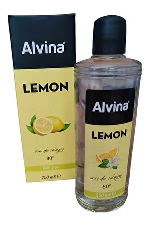 Cam Şişe Limon Kolonyası 80 Derece 250ml