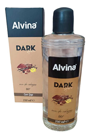 Cam Şişe DARK Kolonyası 80 Derece 250ml