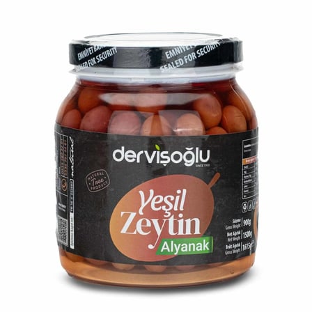 Alyanak Yeşil Zeytin XL 900 gr